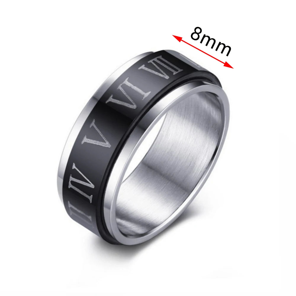 Fidget Spinner Rings for Men