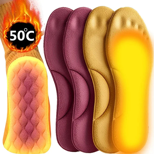 Self-heated Insoles Feet Massage Thermal