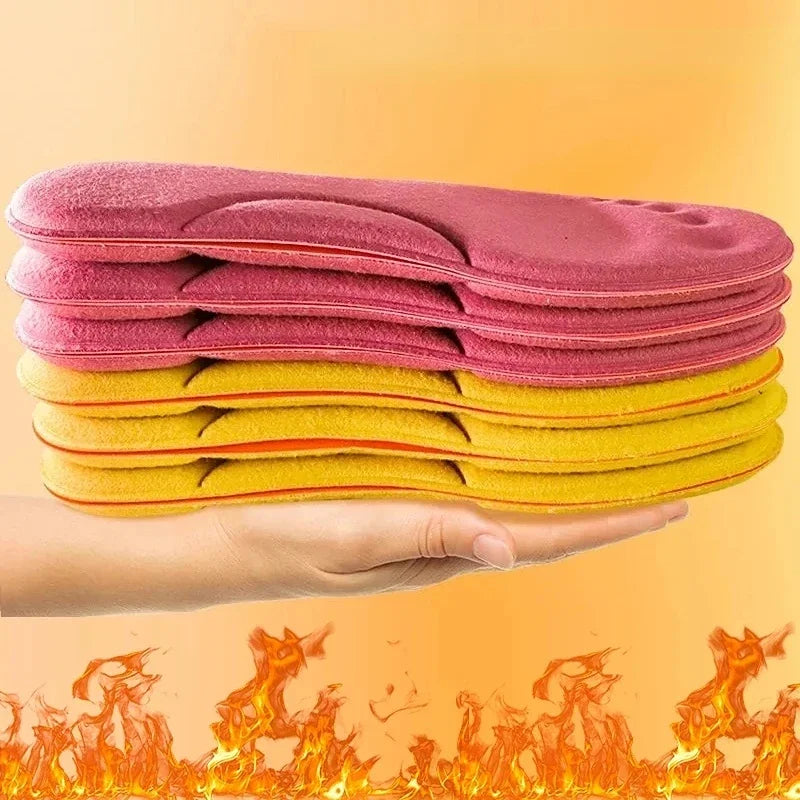 Self-heated Insoles Feet Massage Thermal