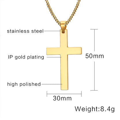 Necklace Simple Cross