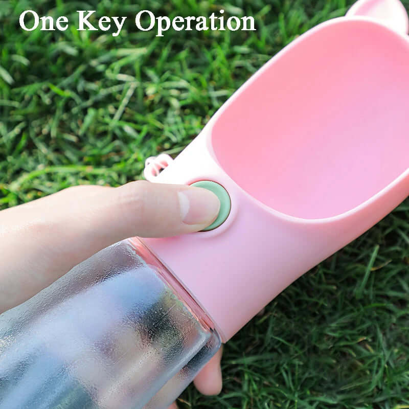 350ml Portable Travel Dog Water Bottle for Small  Dogs