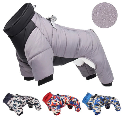 Thicken Pet Dog Jacket Waterproof