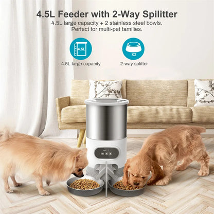 Tuya Smart APP Pet Feeder Cat And Dog