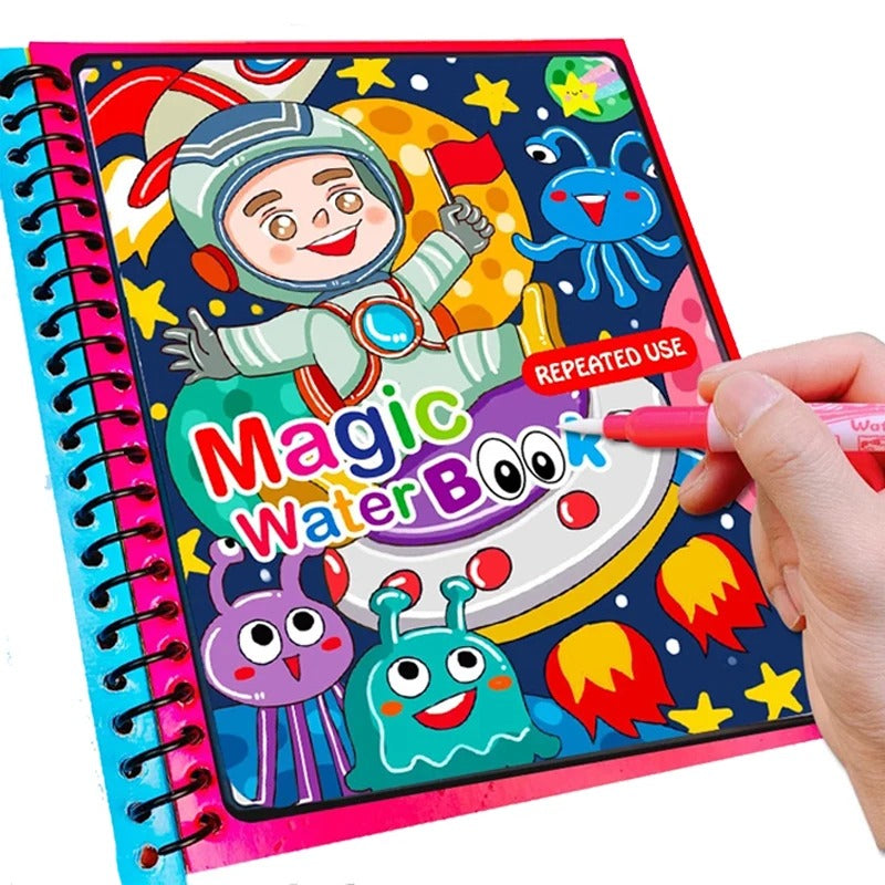 Magical Book Water Drawing