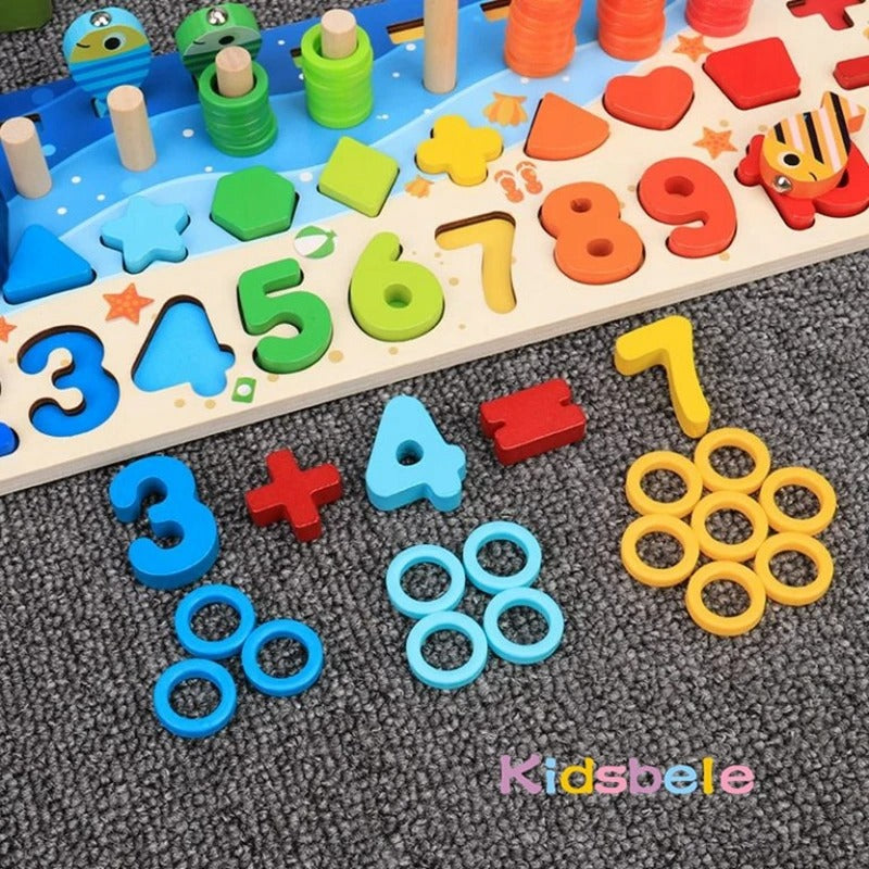 Kids Montessori Math Toys For Toddlers