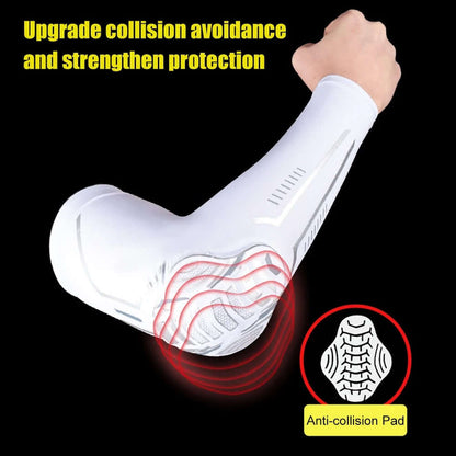 1 Pair Sports Crash Proof Elbow Support