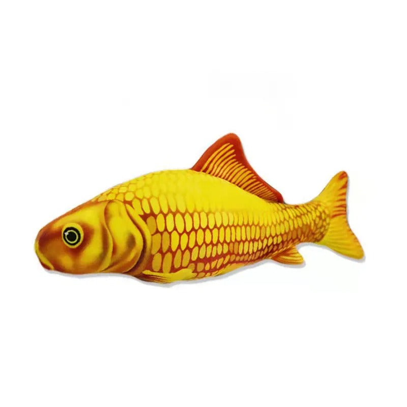 Cat Toy Training Entertainment Fish Plush